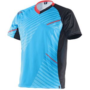Dainese Flow Tec Jersey Schwarz Blau S male