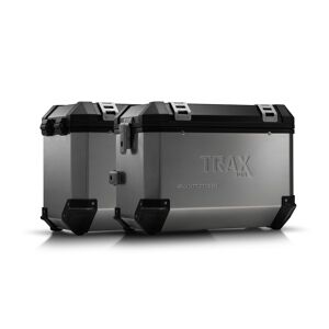 SW-Motech TRAX ION Alukoffer-System - Silbern. 45/45 l. Husqvarna TR 650 Terra / Strada. silber unisex