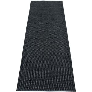 pappelina Svea Outdoor-Teppich - schwarz metallic / schwarz 70 x 240cm