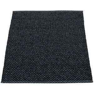 pappelina Svea Outdoor-Teppich - schwarz metallic / schwarz 70 x 90cm