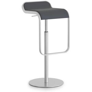 Lapalma Lem Barhocker matt verchromt 80cm Polyurethan grau
