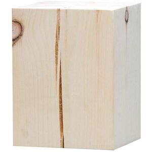 Jan Kurtz Block Hocker eckig Eiche natur ca. 40 x 40 x 40 cm