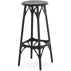 Kartell A.I. Stool Light Barhocker schwarz / H 75cm