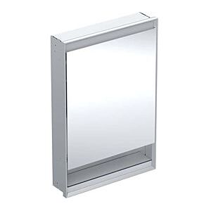 Geberit One Spiegelschrank 505820001 60x90x15cm, mit Nische, 1 Tür, Anschlag links, Aluminium eloxiert