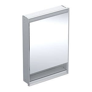 Geberit One Spiegelschrank 505821001 60x90x15cm, mit Nische, 1 Tür, Anschlag rechts, Aluminium eloxiert