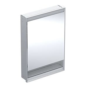 Geberit One Spiegelschrank 505820001 60x90x15cm, mit Nische, 1 Tür, Anschlag links, Aluminium eloxiert