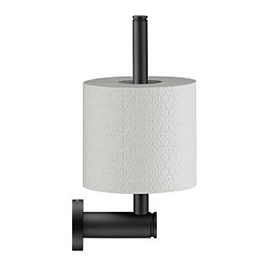Duravit D-Code Ersatzrollenhalter Toilettenpapier 0099154600 Schwarz Matt, 60x220 mm