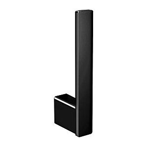 Emco Loft Reservepapierhalter 050513301 schwarz, Ausführung senkrecht, für 1 Rolle