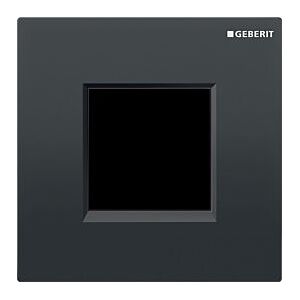 Geberit Abdeckplatte Typ 30 zu UR-Strg. 243271KM1 schwarz / glanzchrom / schwarz