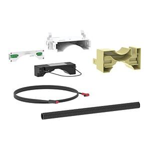 Geberit Power und Connect Box Set 116099006 und GEBUS Konverter mit integriertem Netzteil, für Element für Wand-WC