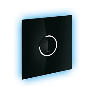 Grohe Veris Light Betätigunsplatte 38915KS0 Digitecture Light, 2 Mengenspülung, velvet Black