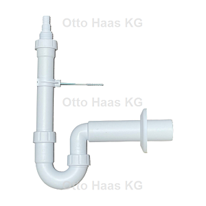 HAAS Geräte Siphon 1935 Waschmaschine DN50, Geräteanschluss, Ablaufgarnitur