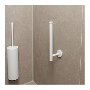 Herzbach Deep White Reservepapierrollenhalter 23.815050.1.07 für 2 Rollen, Wandbefestigung, Befestigung verdeckt, weiß matt