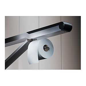 Keuco Axess Toilettenpapierhalter 35062010037 verchromt/schwarz