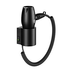 Keuco Plan Haartrockner 14995370037 schwarz matt/schwarz, mit Halter