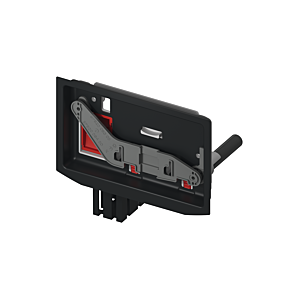 TECE Einwurfschacht 9240951 schwarz, Einbau vorne, für Reinigungstabs