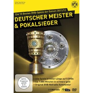 Borussia Dortmund BVB - Die 10 besten BVB-Spiele der Saison 2011/2012 - Deutscher Meister & Pokal Sieger 2012 [5 DVDs]