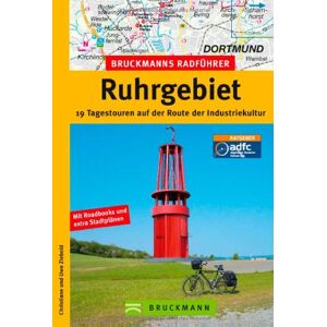 Uwe Ziebold - Radführer Ruhrgebiet: Die schönsten Radtouren rund um Dortmund, Essen, Duisburg und Oberhausen, incl. Karten und Tipps zu jeder Tour: 19 Tagestouren ... der Industriekultur (Bruckmanns Radführer)