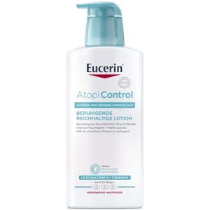 Eucerin® AtopiControl Beruhigende Reichhaltige Lotion beruhigt die Haut bei Neurodermitis 400 ml Unisex 400 ml Lotion