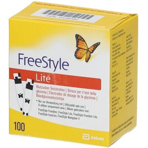 FreeStyle Lite Blutzucker Teststreifen ohne Codieren 100 St 100 St Teststreifen