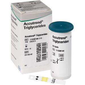 Accutrend® Triglycerides 25 Teststreifen St Unisex 25 St Teststreifen