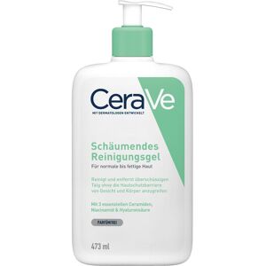 CeraVe Schäumendes Reinigungsgel: pflegender Reinigungsschaum für normale bis fettige Haut Gel 473 ml Unisex 473 ml Gel