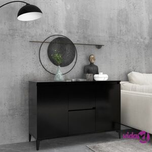 vidaXL Sideboard Black 104x35x70 cm Engineered Wood