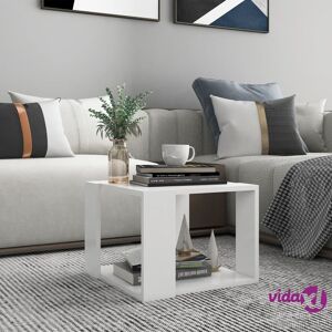 vidaXL Coffee Table White 40x40x30 cm Engineered Wood