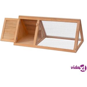 vidaXL Animal Rabbit Cage Wood