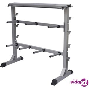 vidaXL Dumbbell barbell rack