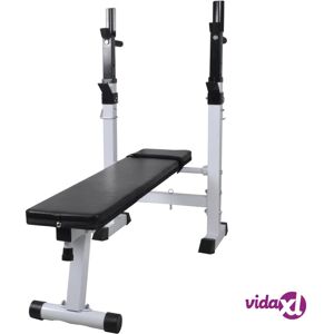 vidaXL Fitness Workout Bench Straight Weight Bench