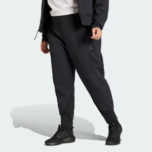 Adidas Z.N.E. Pants (Plus Size) Black 1X - Women Lifestyle Pants 1X