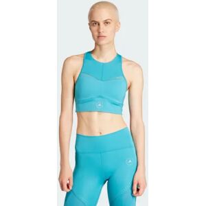 adidas by Stella McCartney TruePurpose Training Crop Top Blue Bay-Smc XL - Women Training Shirts XL