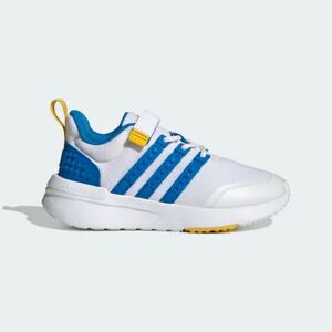 adidas x LEGO® Racer TR21 Elastic Lace and Top Strap Shoes White / Shock Blue / Eqt Yellow 5- Kids Lifestyle Trainers 5
