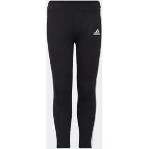 Adidas Essentials 3-Stripes Tights Black / White 5-6Y - Kids Lifestyle Tights 5-6Y