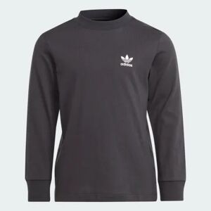 Adidas Long Sleeve Shirt Black 5-6Y - Kids Lifestyle Shirts 5-6Y