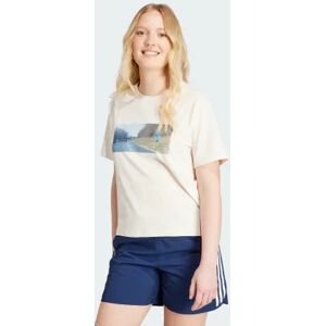 adidas Originals x KSENIASCHNAIDER Graphic Tee Wonder White XS - Women Lifestyle Shirts XS