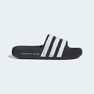 Adidas Adilette 22 Slides Black / White 10 - Men Lifestyle Sandals & Thongs 10