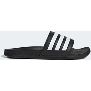 Adidas Adilette Comfort Slides Black / White / Black 5 - Unisex Swimming,Lifestyle Sandals & Thongs 5