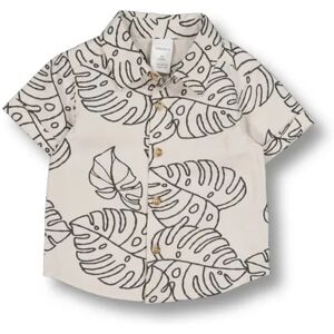 baby-berry-tshirts Baby Printed Shirt MOONBEAM (LEAVES) size 3-6 mth