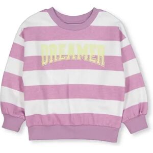 mini-mango-girls-jumpers-aged-1-7 Toddler Girls Sweat. PURPLE (STRIPE) size 7