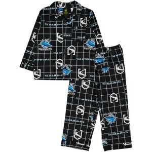 sharks-cronulla-sharks-kidswear Sharks NRL Toddler PJ Set SHARKS (MULTI PRINT) size 3