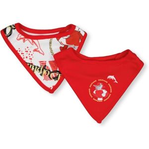 Dolphins NRL Baby Bib 2 Pack DOLPHINS (MULTI PRINT) size One Size