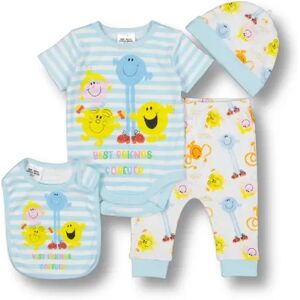 mr-men-baby-starter-packs Baby Mr Men Little Miss Starter Pack ICED AQUA STRIPE (MULTI PRINT) size Newborn