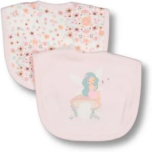 baby-berry Baby Bib 2 Pack MAUVE MORN FAIRY (FAIRIES) size One Size