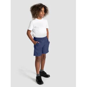 b&l-for-school-school-microfibre-shorts Kids Microfibre School Shorts Navy NAVY (SOLID) size 12