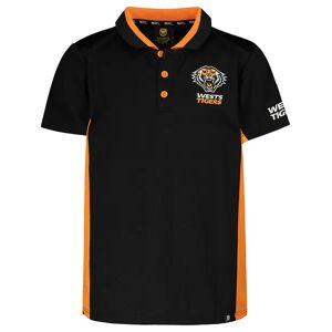 tigers-wests-tigers-kidswear Wests Tigers NRL Youth Polo TIGERS (SOLID) size 8