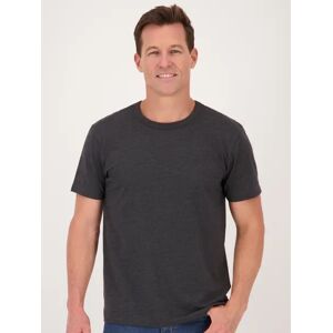 favourites-mens-tshirts Mens Cotton Blend Crew Tee CHARCOAL MARLE (SOLID) size M