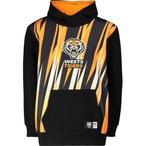 tigers-wests-tigers-kidswear Wests Tigers NRL Youth Fleece Hoodie WESTS TIGERS (SOLID) size 7