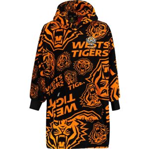 tigers-wests-tigers-kidswear Wests Tigers NRL Youth Oversized Hoodie TIGERS (MULTI PRINT) size 12-16